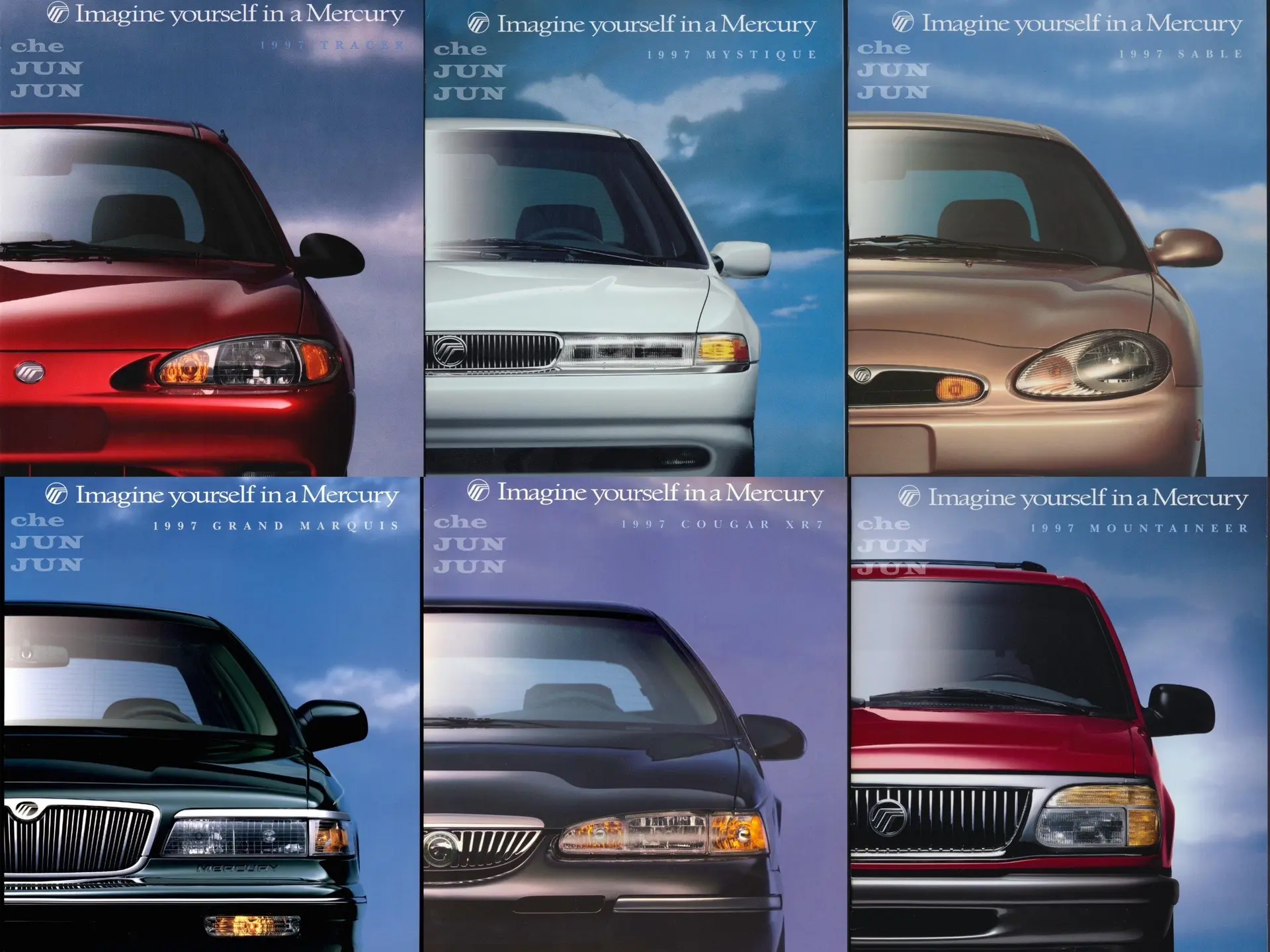 福特水星汽车1997。