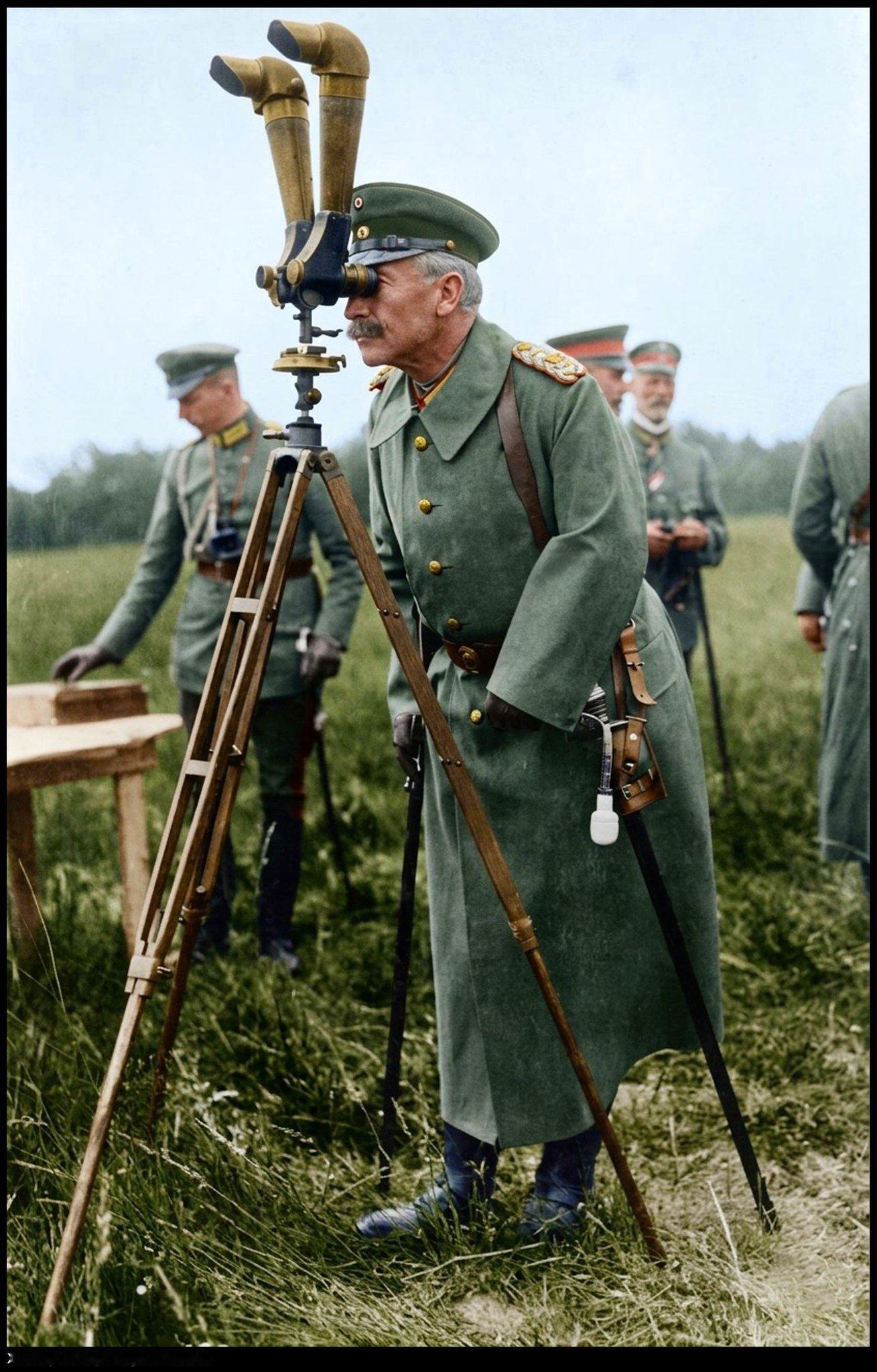 1918年6月 Kaiser（威廉二世）在西线 