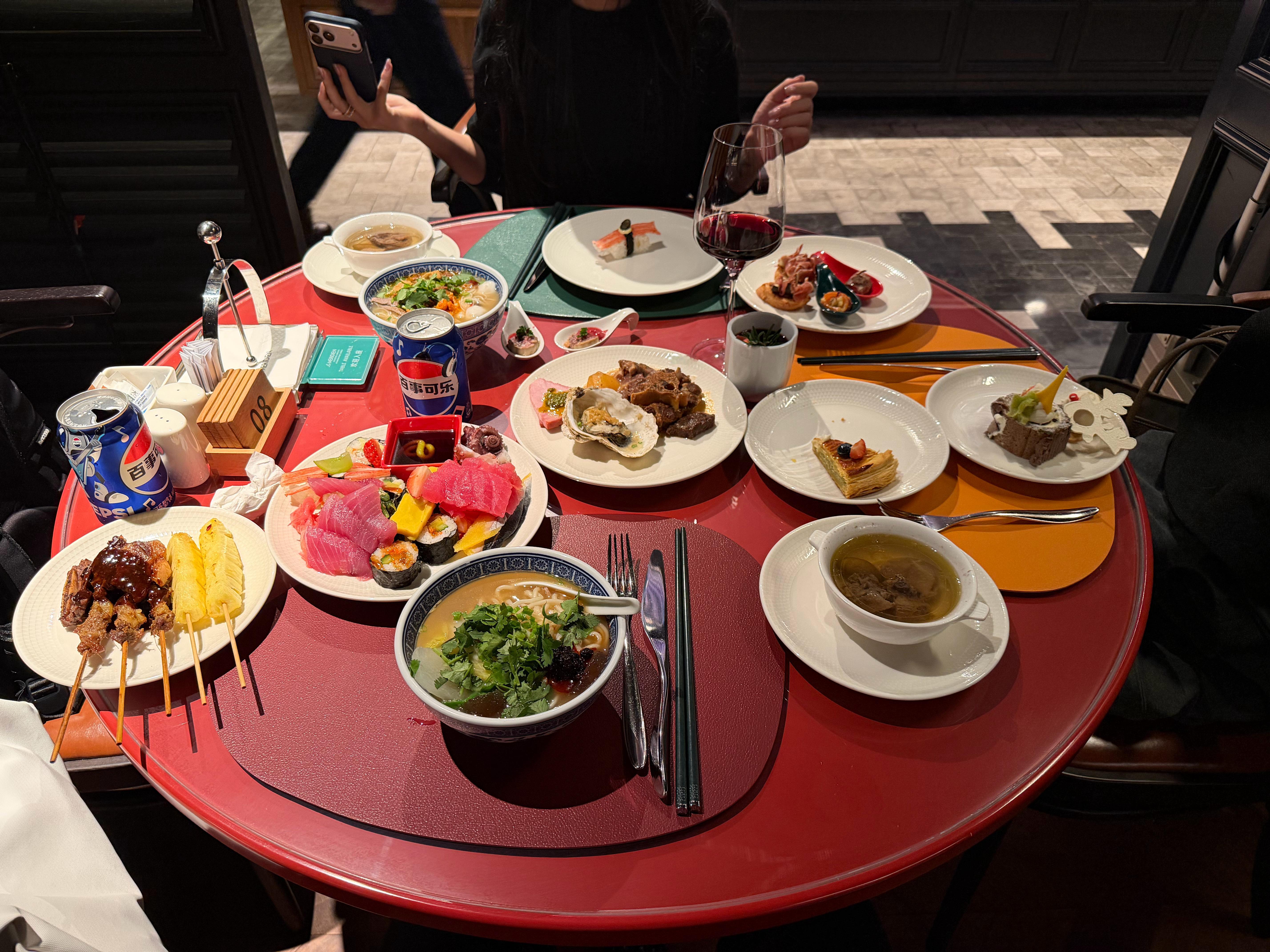 圣诞大餐大家评评我这个晚餐还可以吗？ 