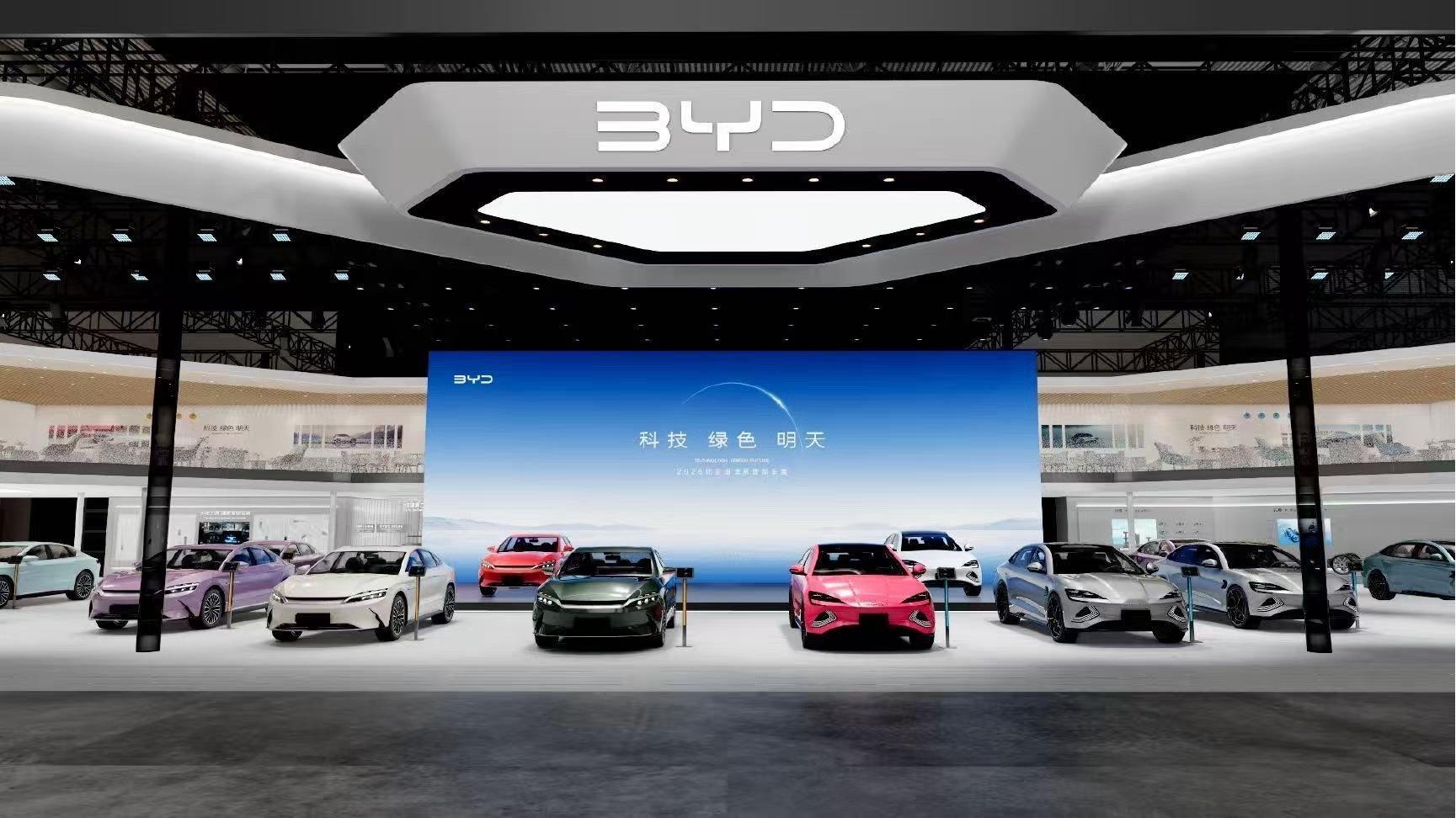 2026北京车展逛下来，我是发现了整座E3馆都是比亚迪的展区。这次比亚迪四大品牌