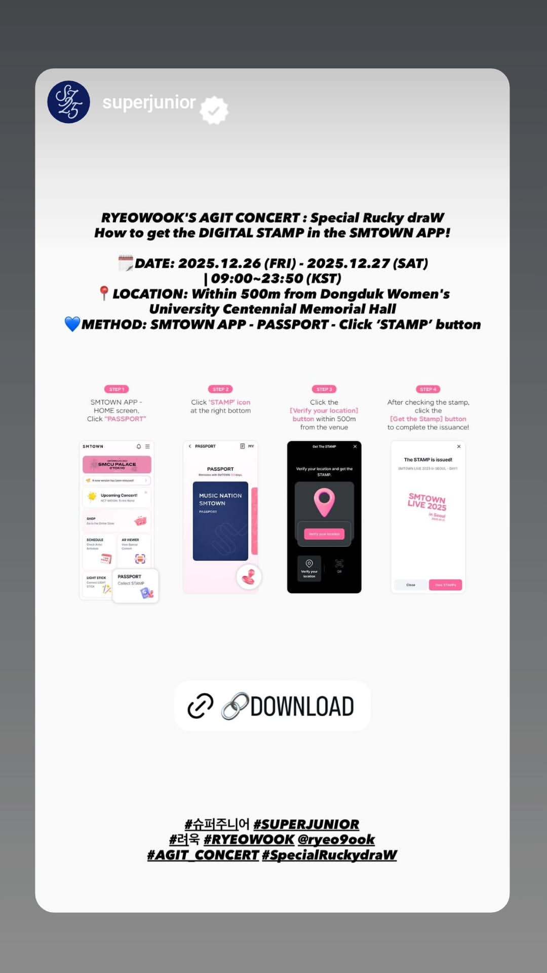 “CB百蓝_。251226金厉旭 ins story更新两则： 