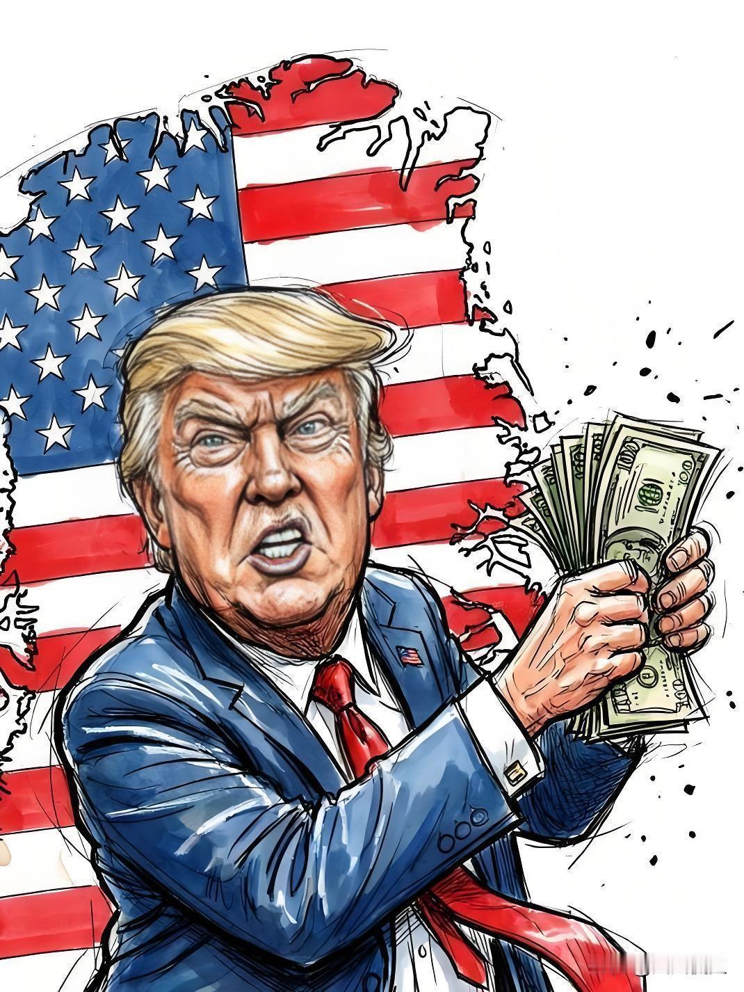 一觉醒来，格陵兰岛民众态度松动！特朗普计划向格陵兰岛民众每人发放1万-10万美元