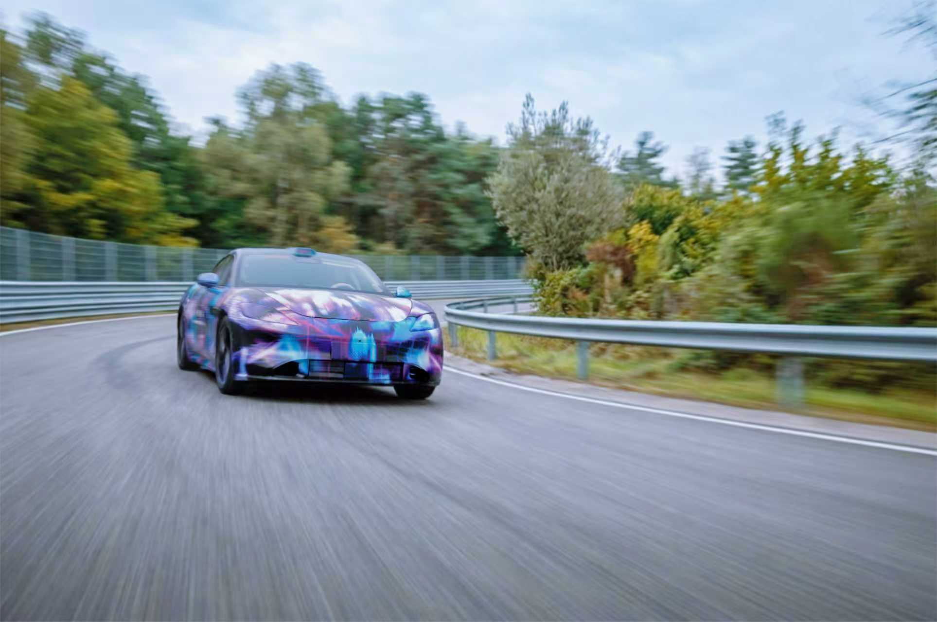 尚界Z7实车首曝尚界Z7路测视频曝光什么什么前两天才看见尚界Z7曝光，今天居然就