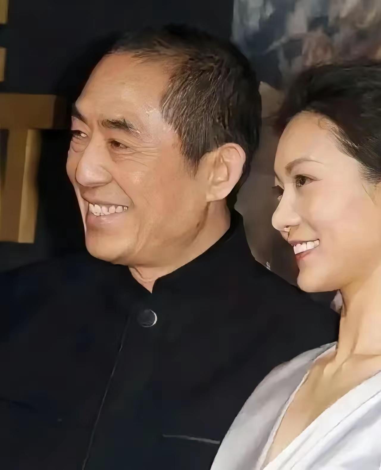 张艺谋
陈婷
夫妻照