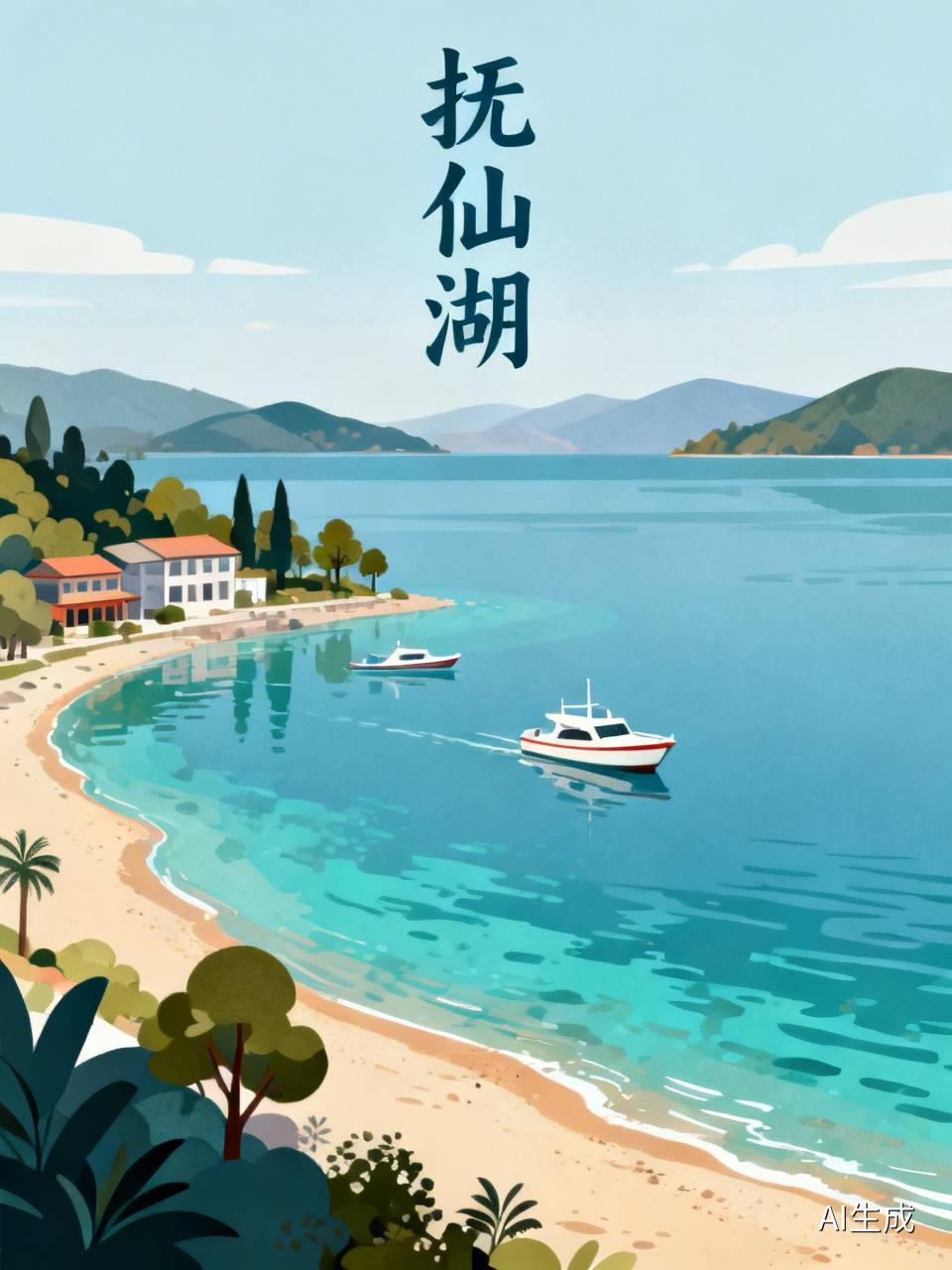 抚仙湖真的是个宝藏打卡地！秋日的抚仙湖，就像一幅天然画卷。9月8日的抚仙湖，湖水