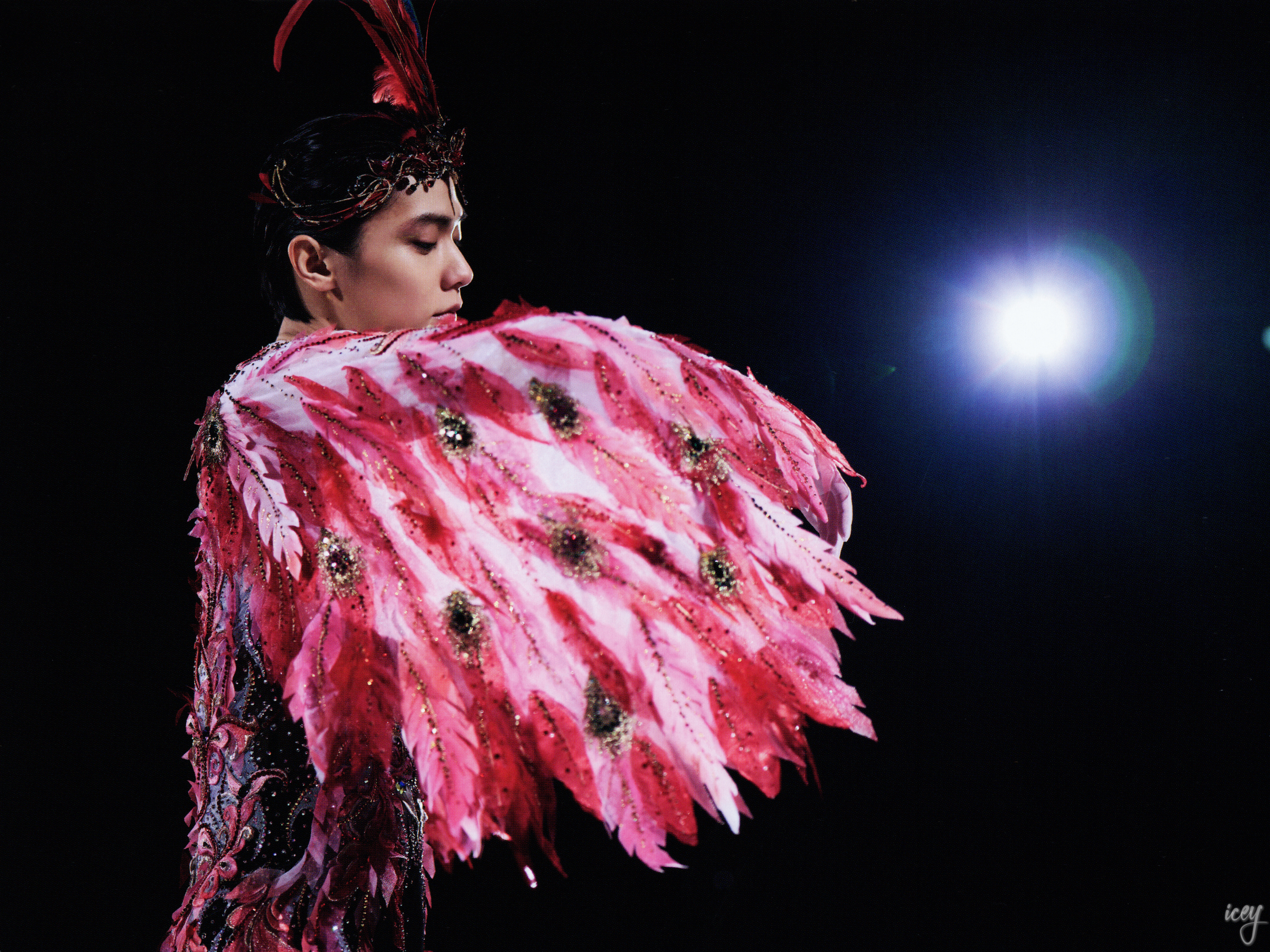 超脱世俗模板的高级骨相美Fire Bird火鸟羽生结弦Couture on Ic