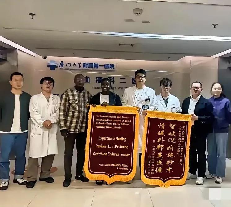 我想问这个非洲冈比亚留学生白血病谁出的钱治的病？

我国医疗制度，分自费和医保，