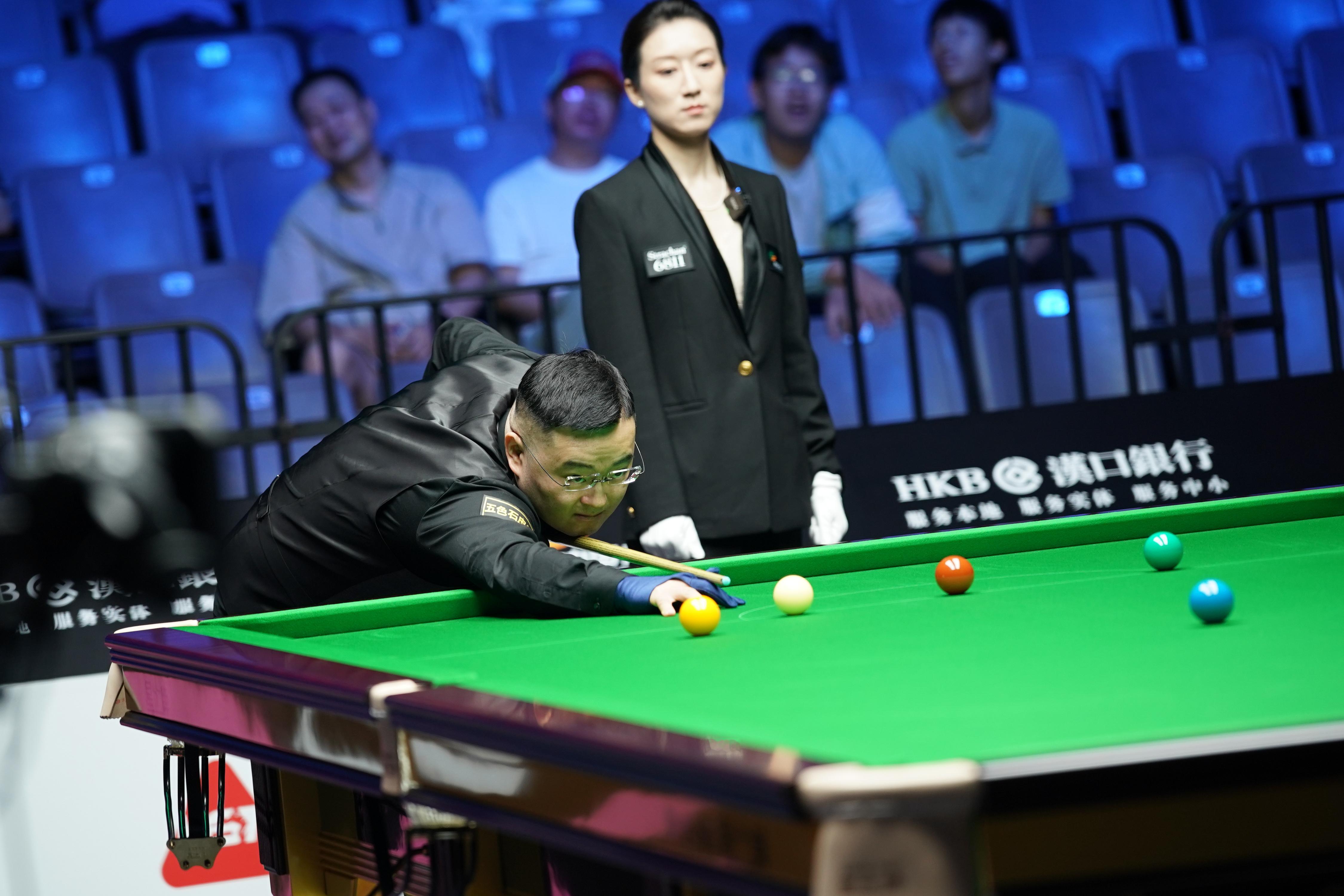2026斯诺克武汉公开赛 96进64轮次全场比赛高阳打出两杆50+（52、61）