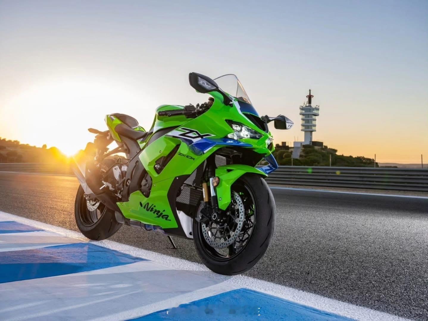 川崎2026款的ZX-10R/ZX-10RR发布宣传照，你基本可以理解成符合欧5