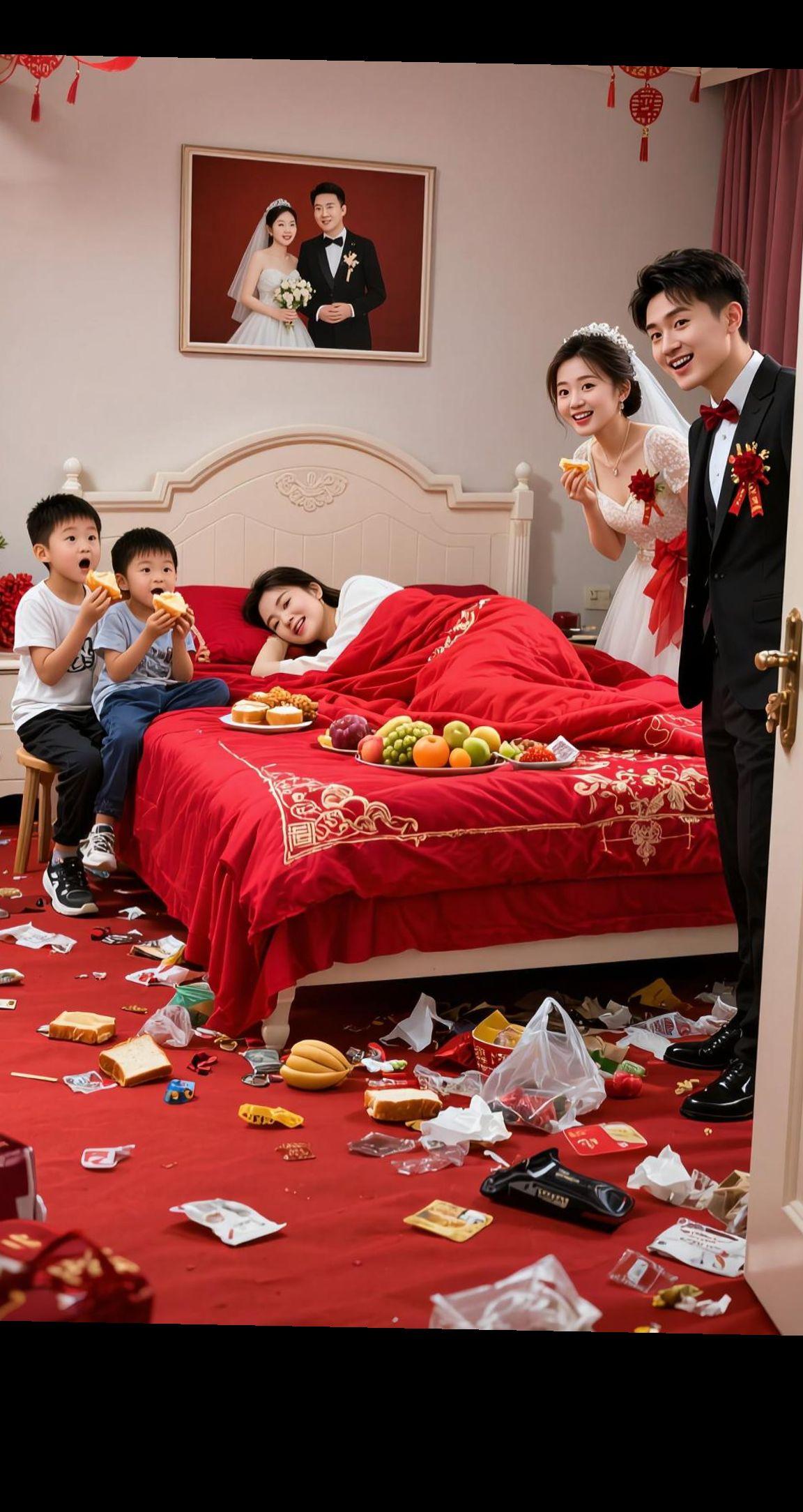 AI惊愕随拍 抖音ai创作 婚后日常