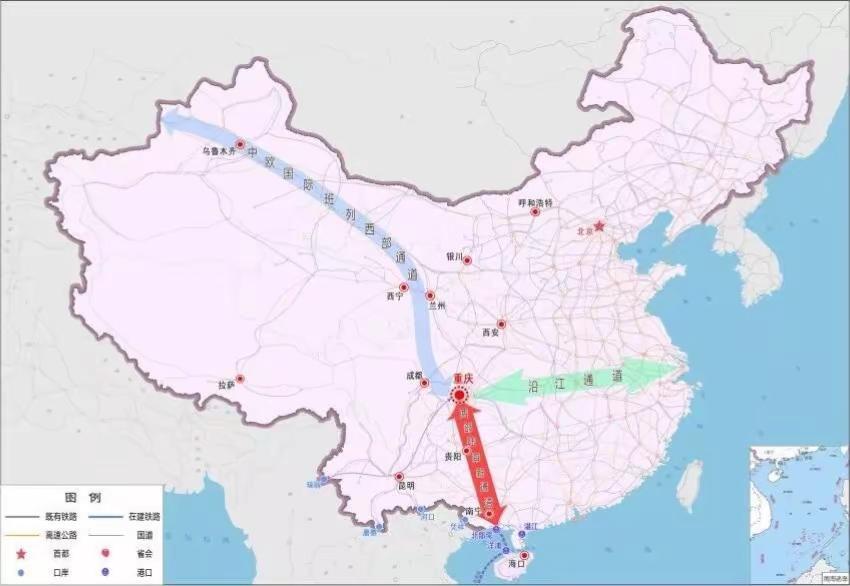 作为西部陆海新通道的骨干工程，平陆运河是新中国第一条通江达海的大运河，其全长13