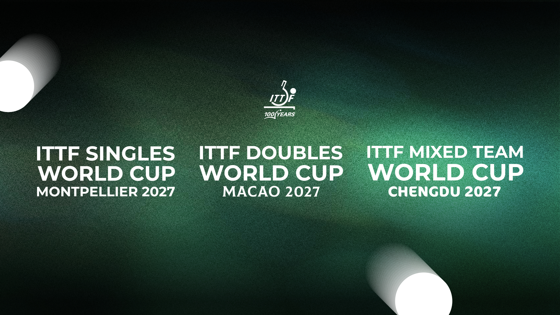 🏓2027国际乒联单打世界杯🇫🇷法国·蒙彼利埃｜3.29-4.4🏓202