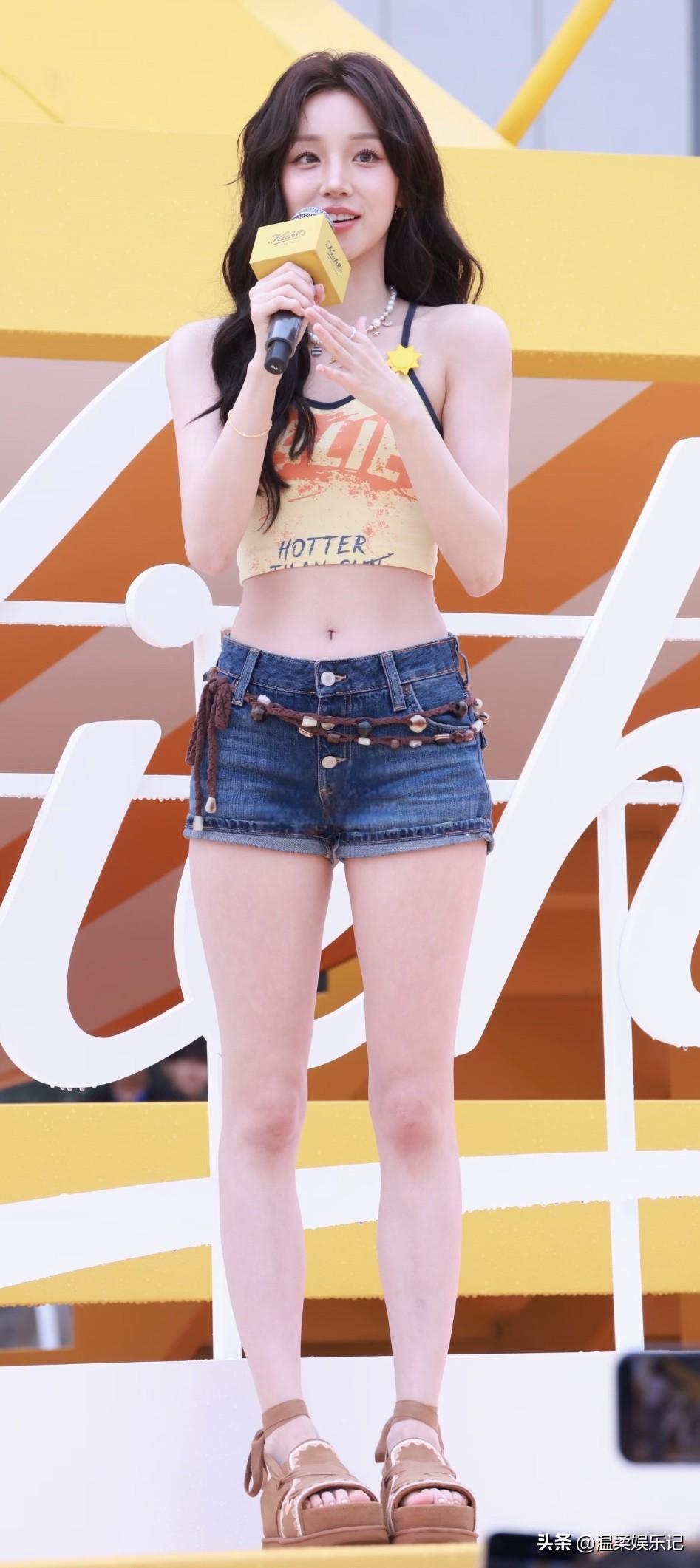 女爱豆的身材管理真的绝！