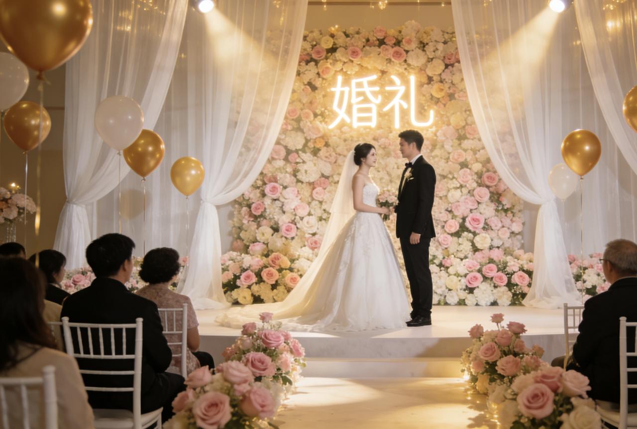 刚刚接收到一个以前的学生布置给我的艰巨任务，她要在五一节举办婚礼，邀请我出席并作