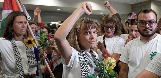 环保少女的呐喊：揭穿加沙的血色真相
从气候抗议者到人权发声者，格蕾塔·通贝里的身