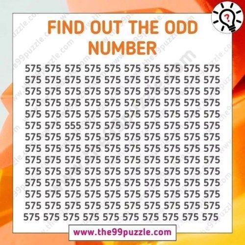 在这密密麻麻的数字方阵中，一场限时44秒的眼力大挑战开始啦！大部分数字是575 