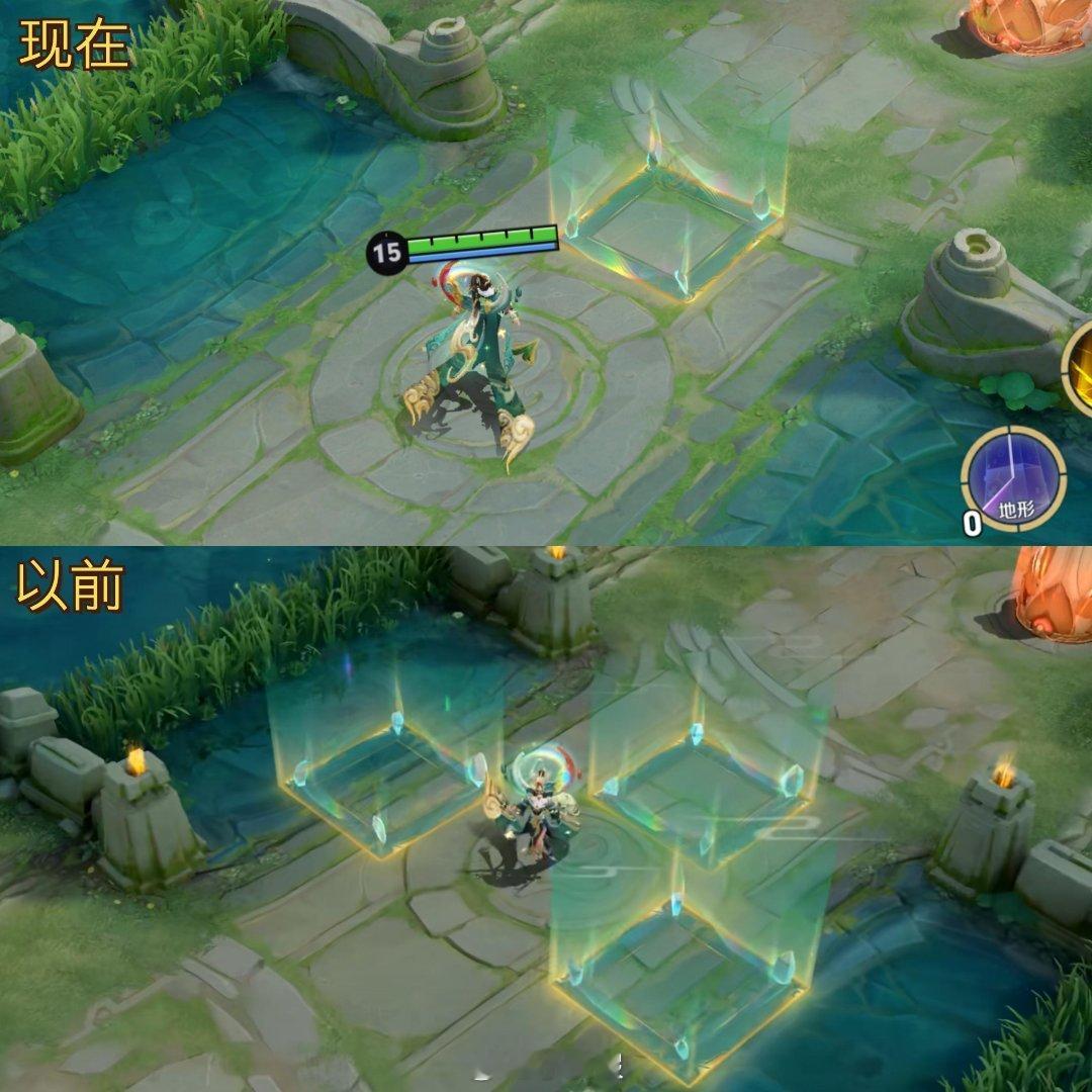 女娲补天皮肤 二技能方块上的浮云特效丢失[吃瓜] 