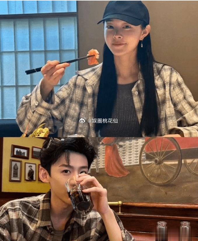 宋轶秀恩爱！当街帮白敬亭戴帽子，动作亲密关系很好 ​​​