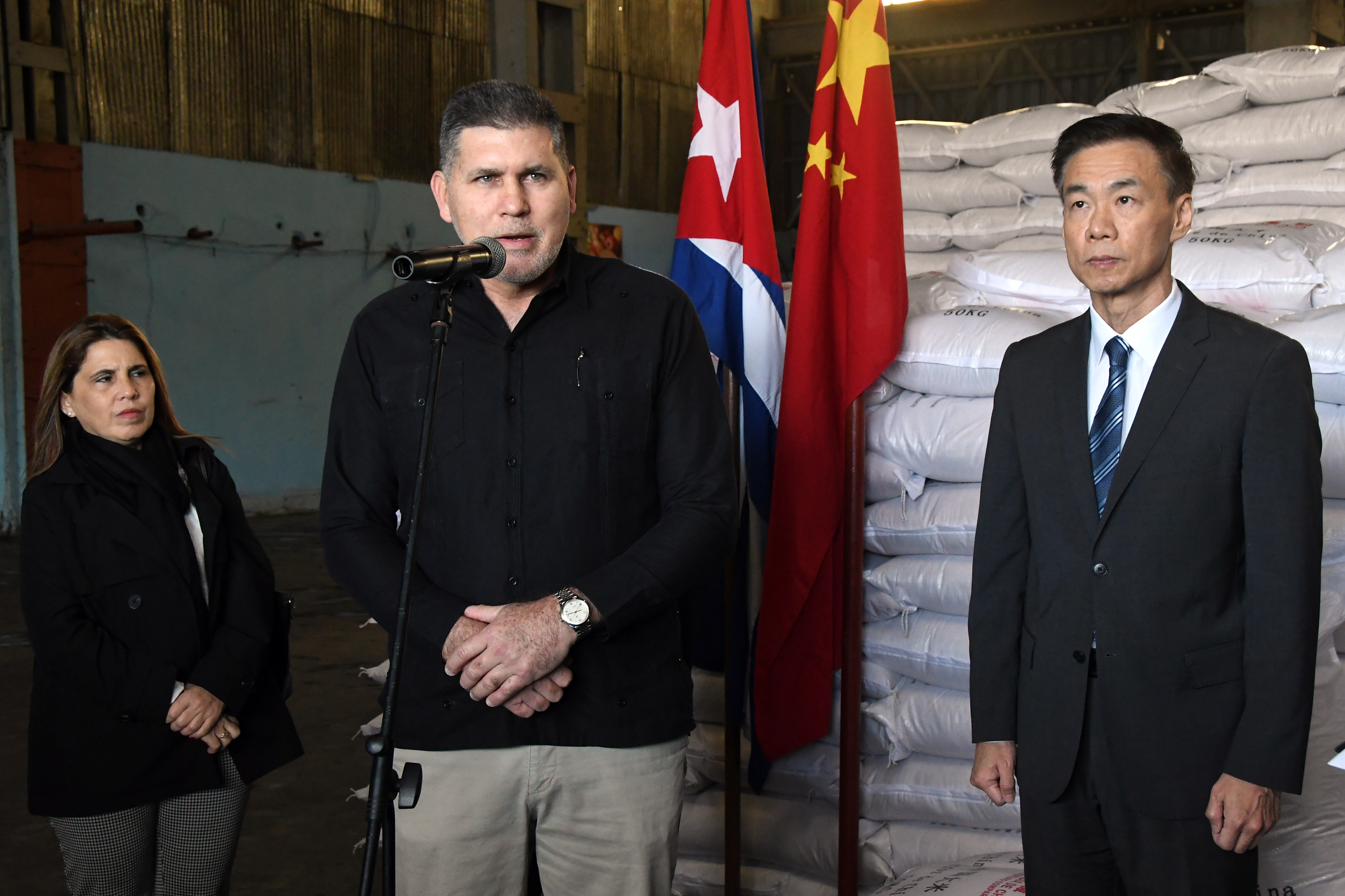 古巴感谢中国捐赠3万吨大米