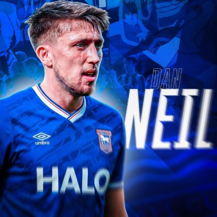 1月27日 伊普斯维奇官方宣布，桑德兰中场丹·尼尔租借加盟球队。伊普斯维奇发布公