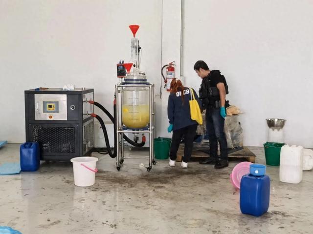 中泰越三国禁毒部门开展执法合作成功破获一起跨国制造毒品案