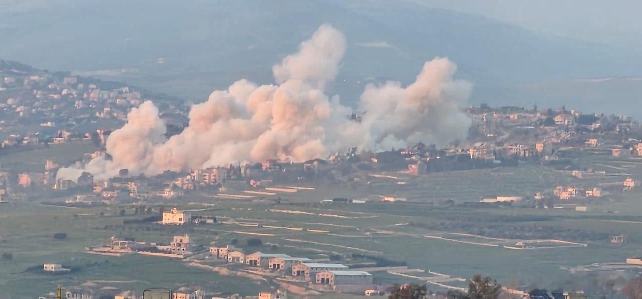 以色列这两天继续多次轰炸南黎来源：RVvoenkor美伊停火谈判哈梅内伊遇害以色