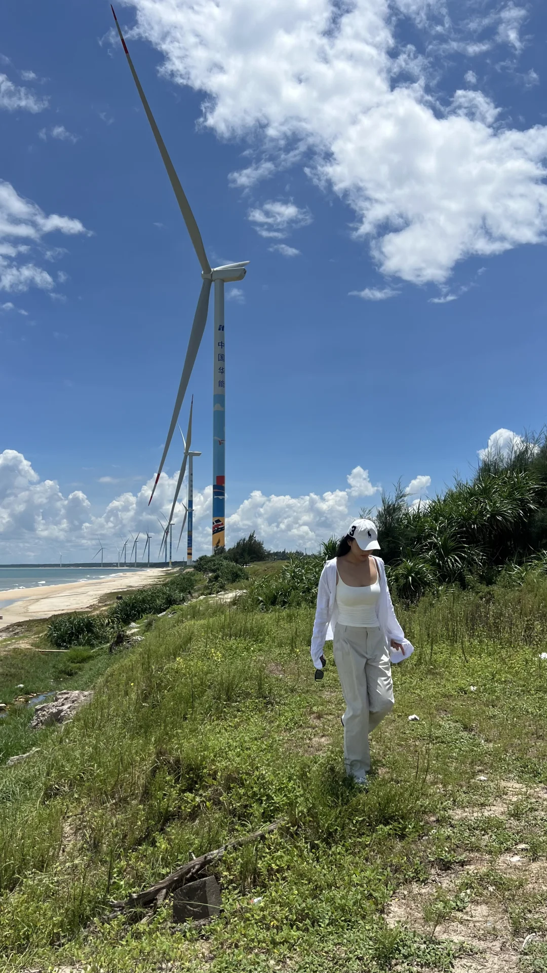 带大家看看台风“摩羯”登陆前的木兰湾…