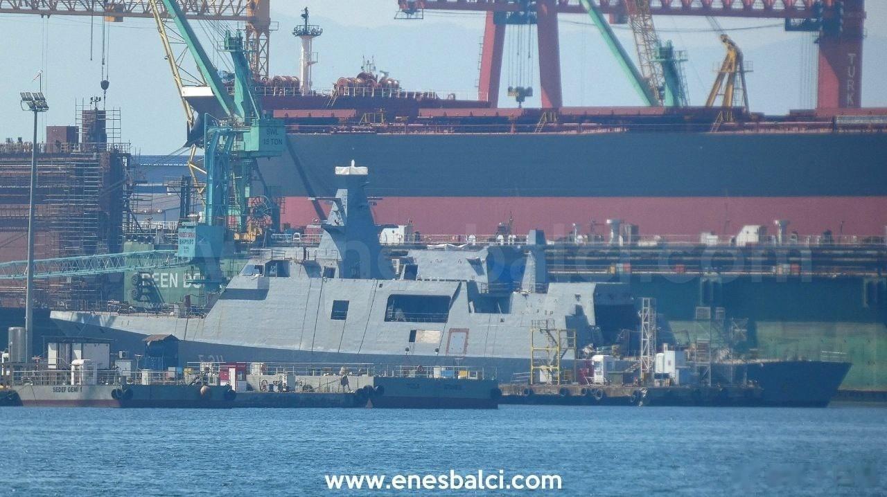乌克兰海军“岛”级护卫舰“指挥官伊万·马泽帕号”近况 ​​​