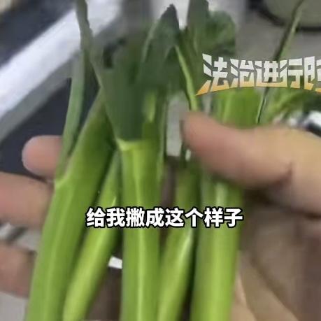 最近武汉有位大妈在菜市场闹了场笑话——她把十几块钱一斤的西兰苔掰得只剩嫩尖，硬说
