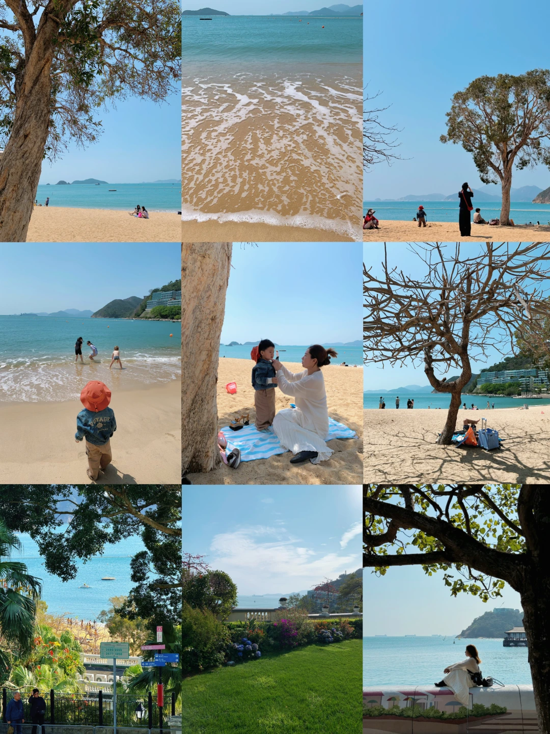 想二刷的一片海🩵香港浅水湾
