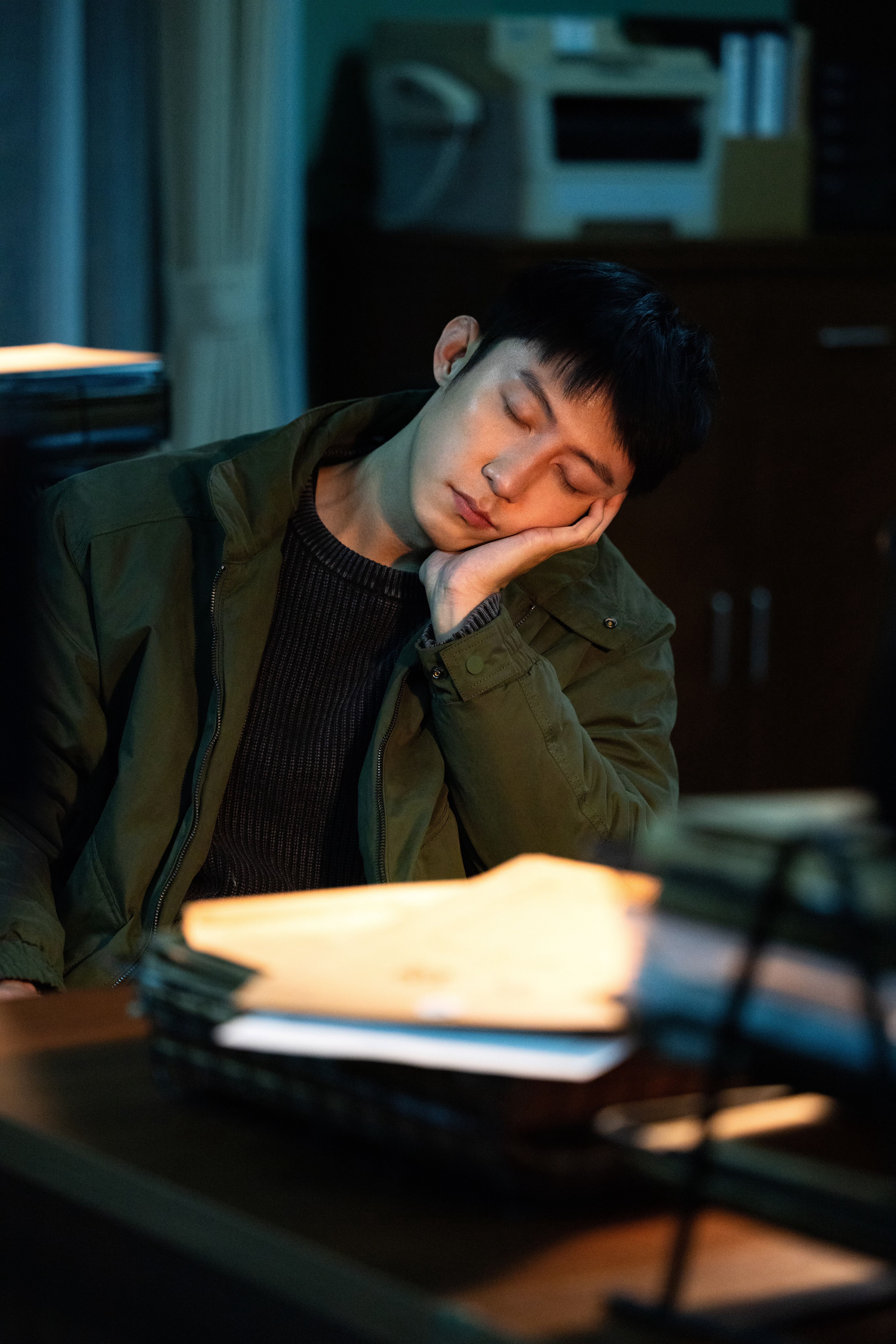 晚安！困得睁不开眼了 