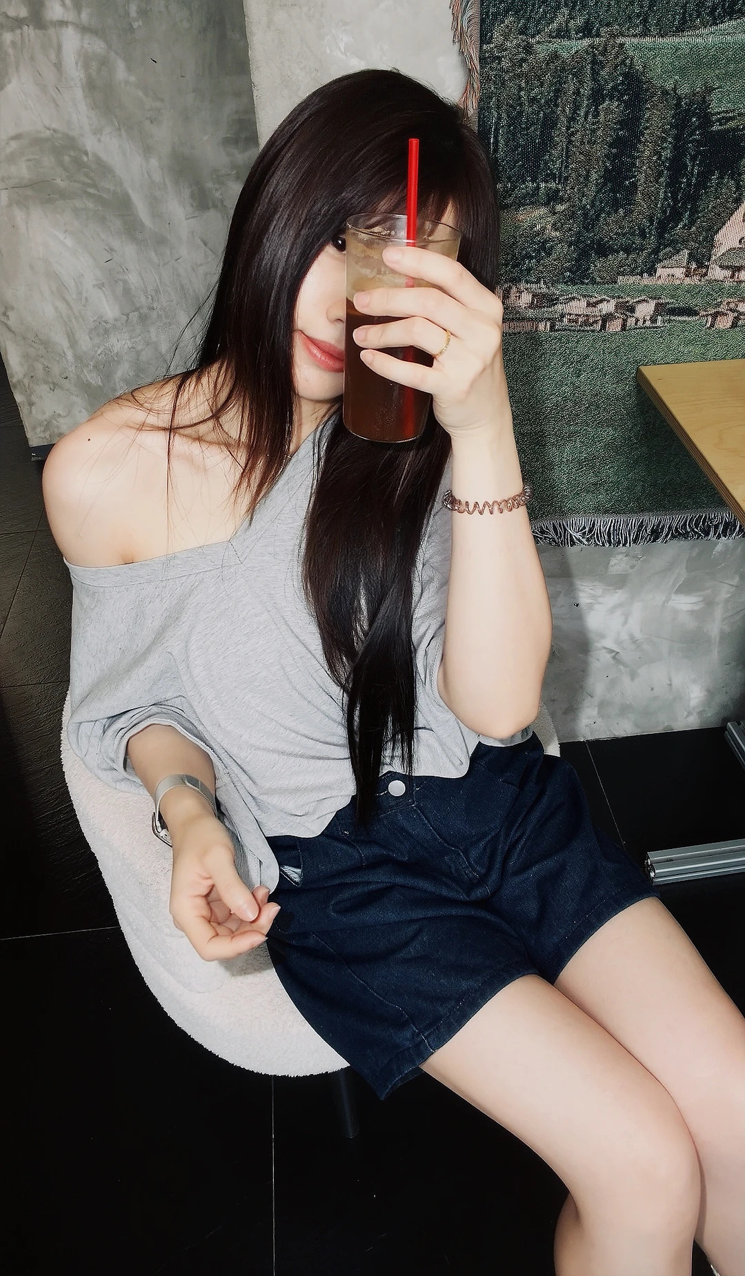 古早感氛围韩女穿搭🖤