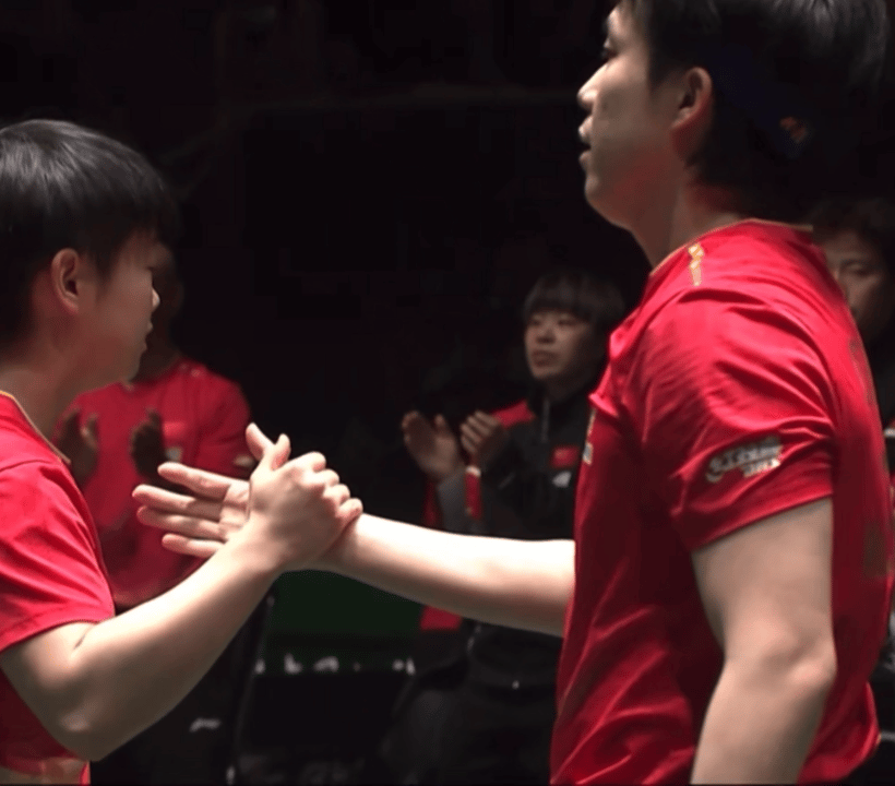 王楚钦孙颖莎超级棒！！！！ 