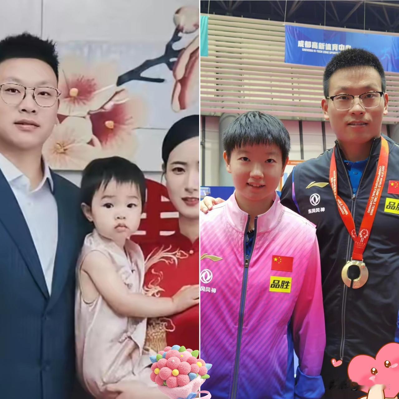 谁能想到国乒幕后功臣悄悄

补上人生重要仪式，

瞬间戳中不少球迷的心坎。

忙