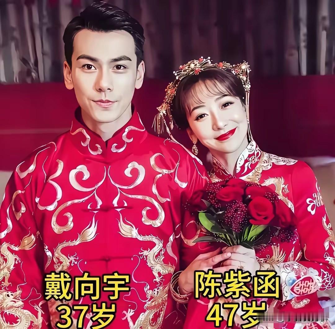 娱乐圈不少姐恋很难长久，可相差9岁的戴向宇和陈紫函，用多年相守诠释了双向奔赴。当
