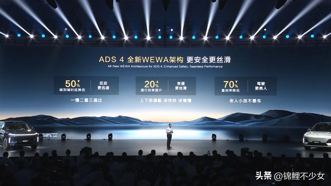 深蓝S09搭载的乾崑智驾ADS 4采用全新WEWA架构，让系统拥有了更聪明的大脑