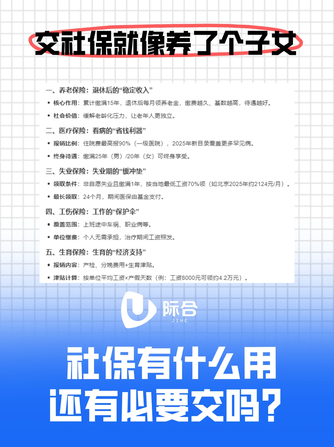 社保有什么用？