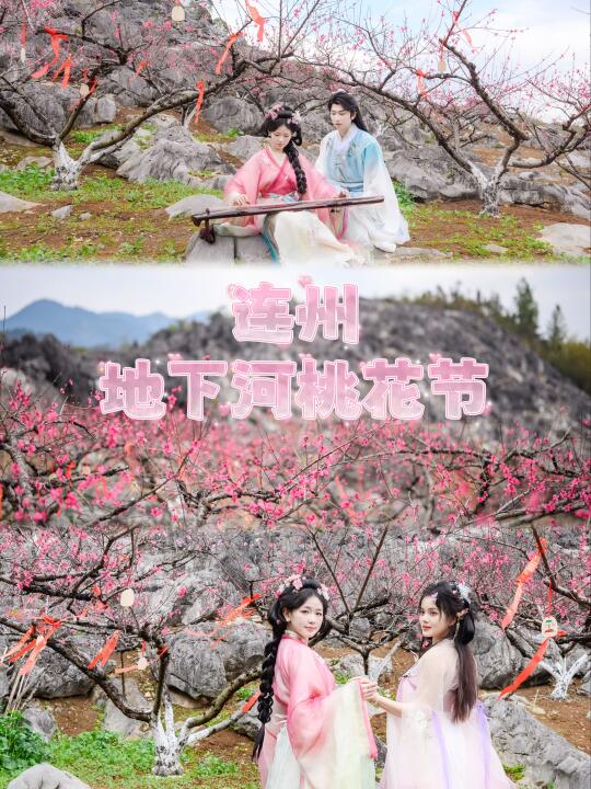 du属于连州春天的浪漫🌸桃花盛宴名不虚传！