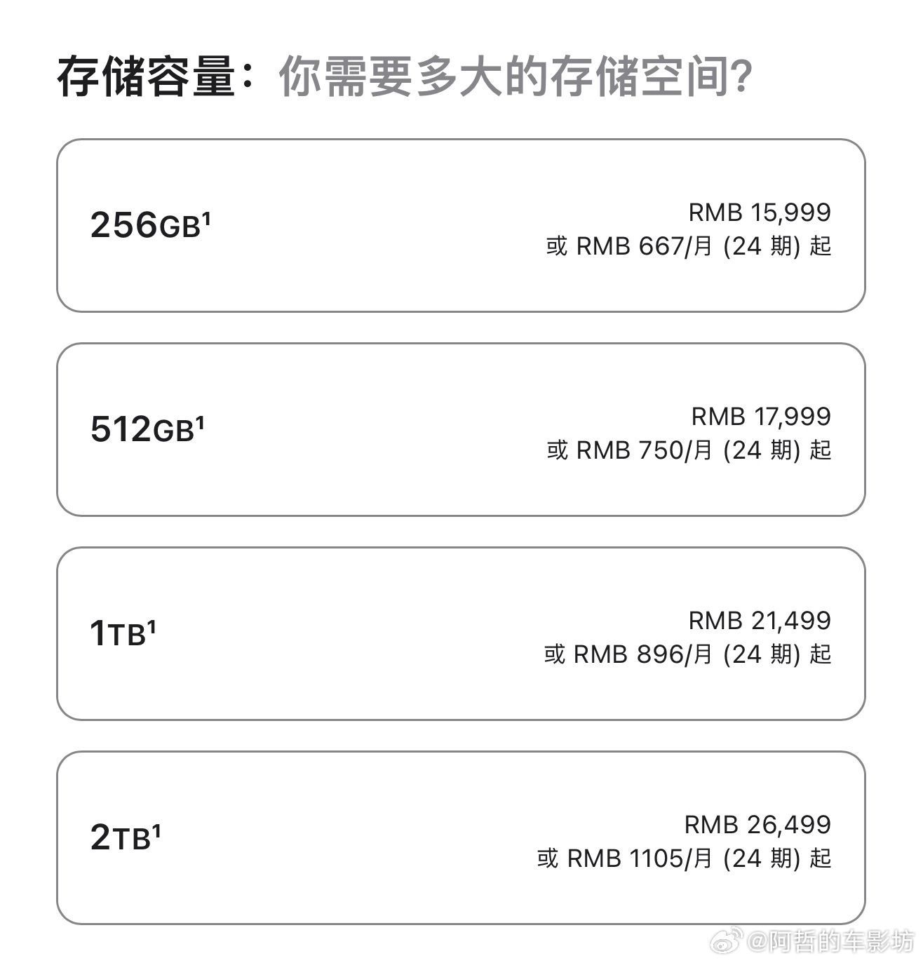 iPhoneDuo 折叠屏价格内存比金子还贵[doge]256GB 15999元