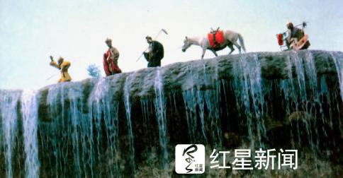 86西游记片头曲，敢问路在何方，师徒四人一行拍摄地，九寨沟珍珠滩瀑布 一秒回到童