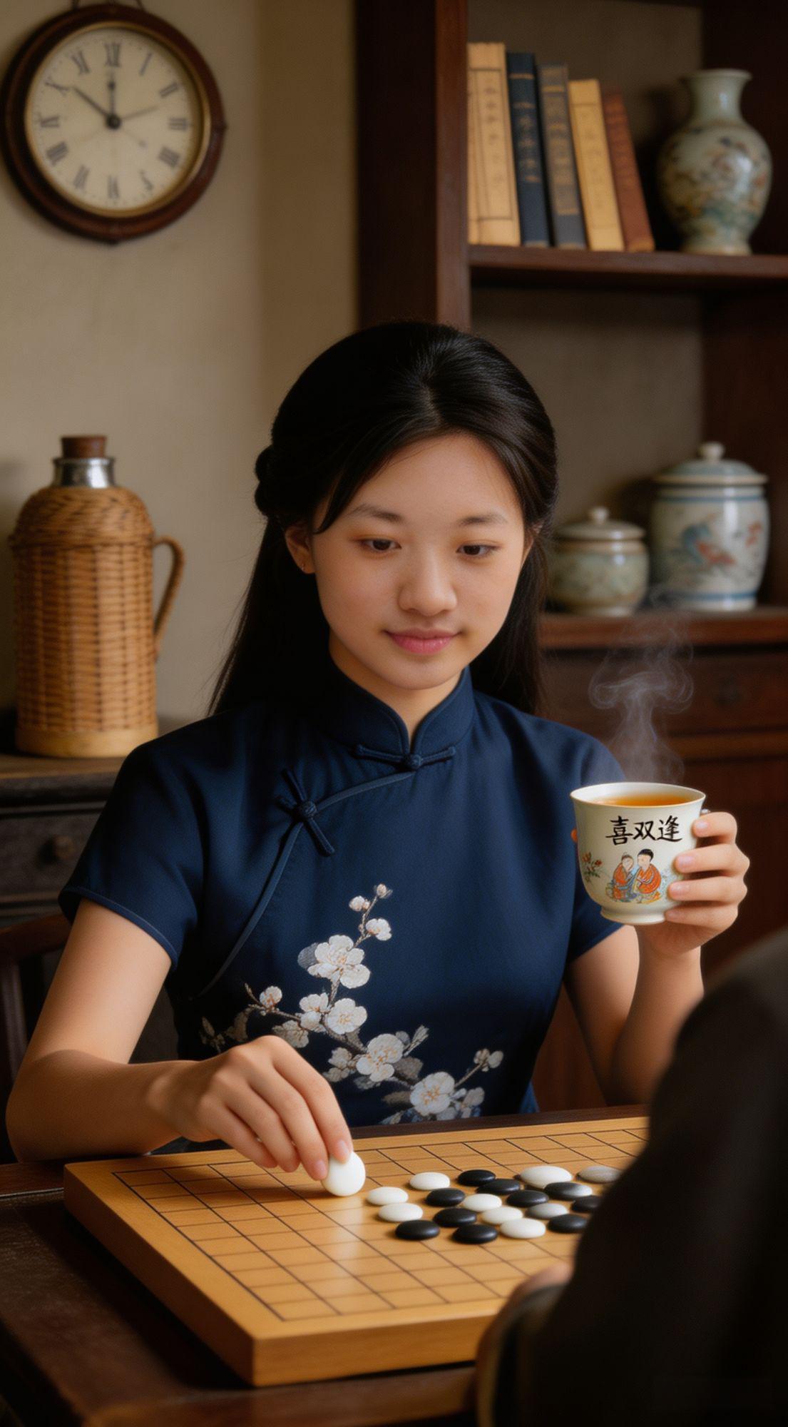 生命里还真有这样一个人，就像还没喝茶心就乱了。看到他的瞬间，心跳都乱了节拍。就像