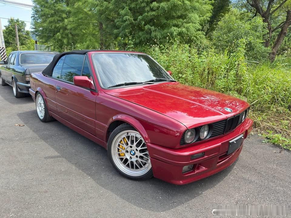 台湾老车🇩🇪BMW E30 Convertible亮點是M-Ppower[給