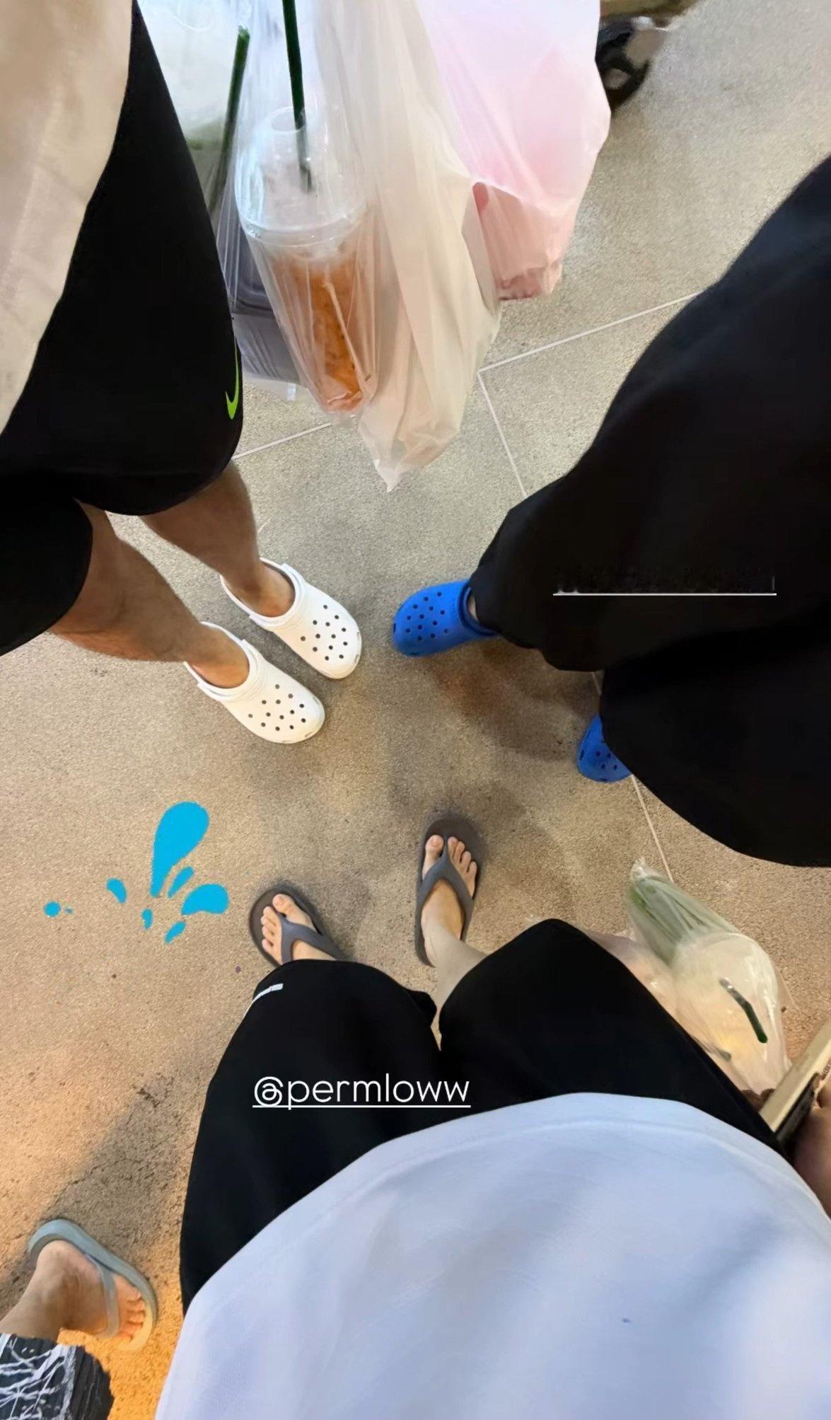 抓到一只出门采购的小jelly哦🥰💜人群中的大高个🙂‍↔️ ​​​