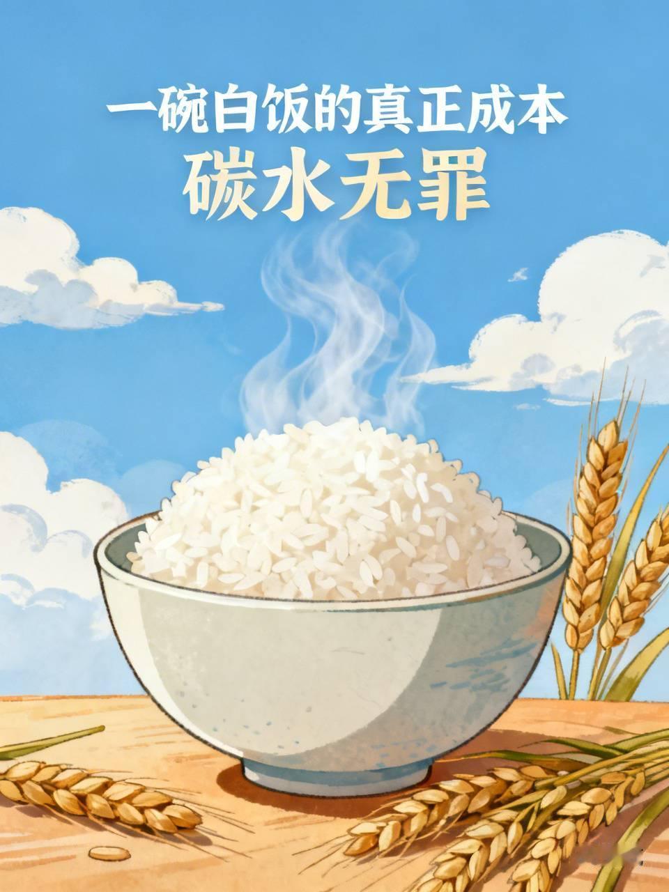 历经千年饥馑，不过三十年温饱，可如今米饭馒头竟沦为“底层饲料”。所谓的“碳水有罪