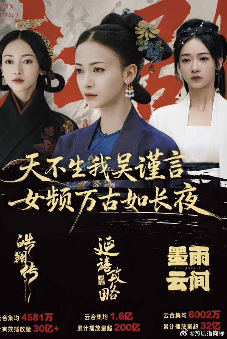 于正说找吴谨言的商务很多从魏璎珞到孟廷辉，吴谨言持续用作品证明价值。于正透露大量