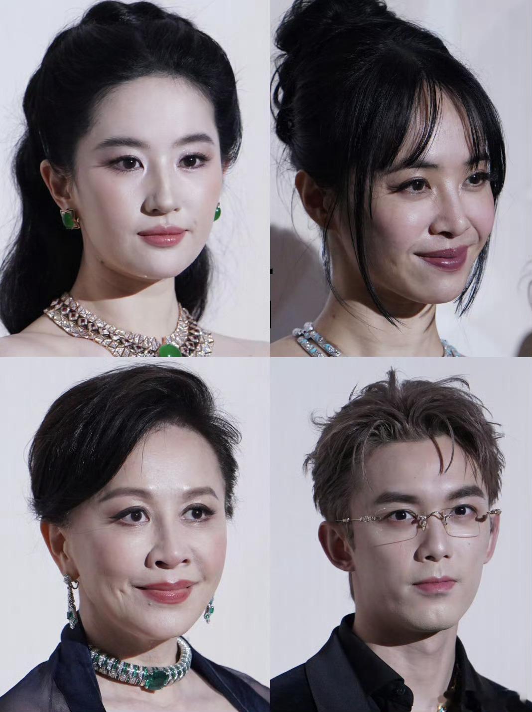 蔡依林刘亦菲合照看生图都很美啊[么么哒] ​​​