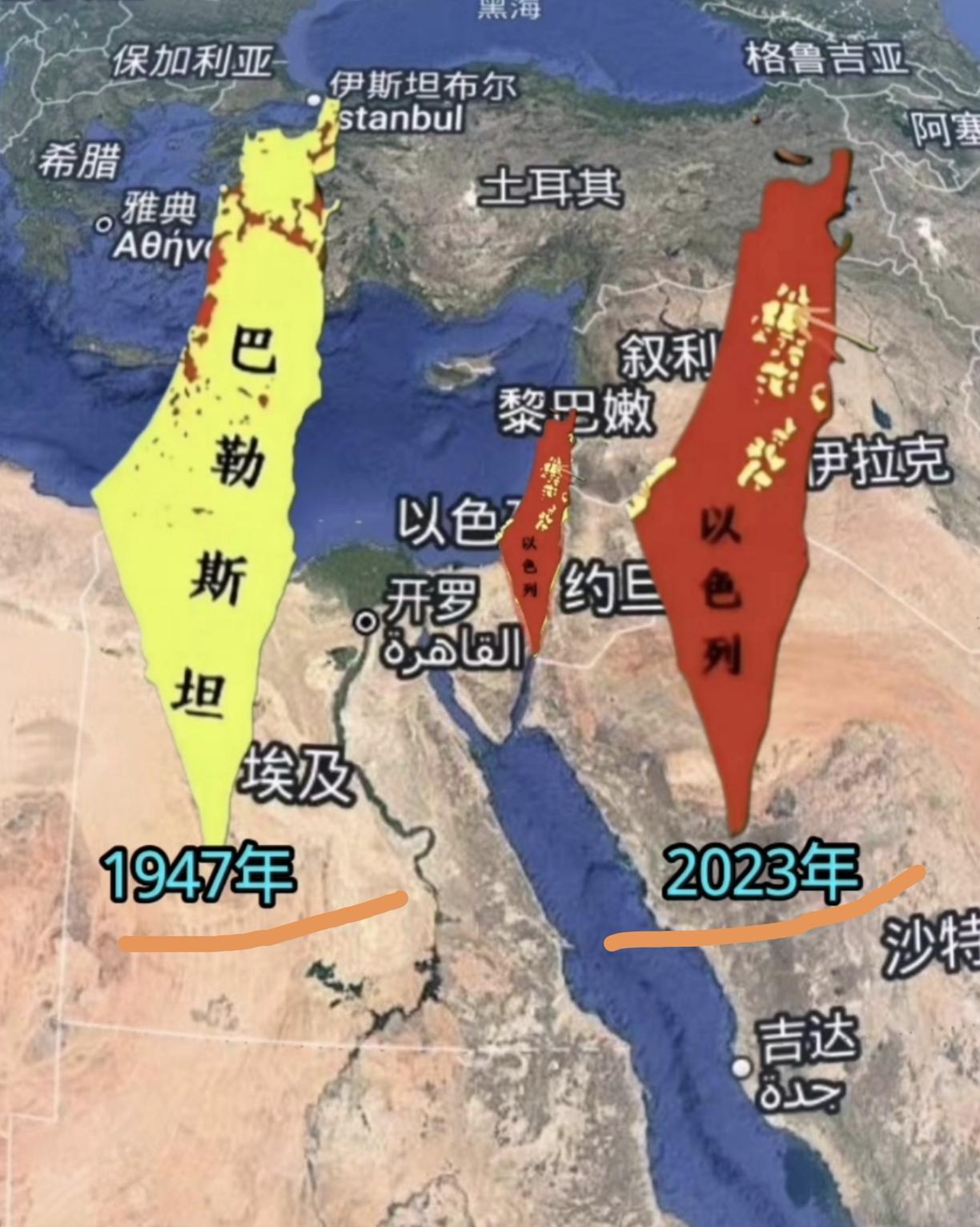 很多人以为巴以矛盾只是宗教抢地盘，其实往前倒能捋出上百年的乱账。
一战后英国拿下