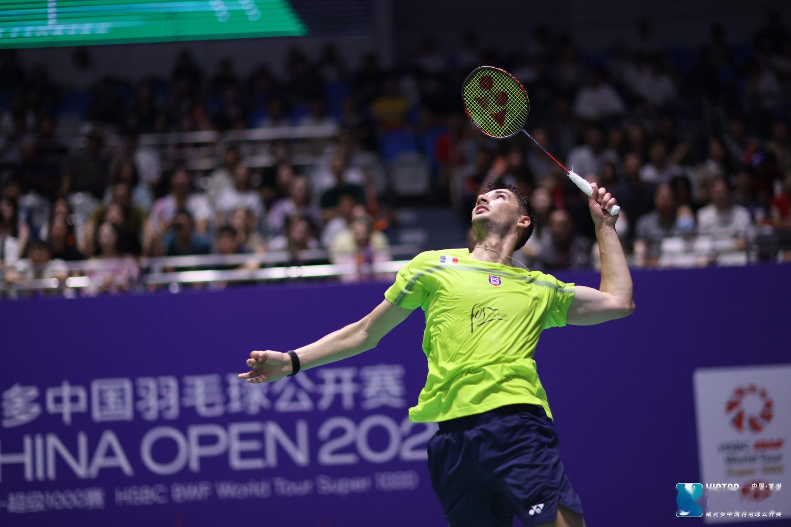 小波波夫🇫🇷 21-7、8-21、21-14 🇭🇰李卓耀次轮：小波波夫?