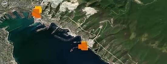 NASA数据显示俄罗斯黑海重要石油码头起火。

根据美国国家航空航天局（NASA