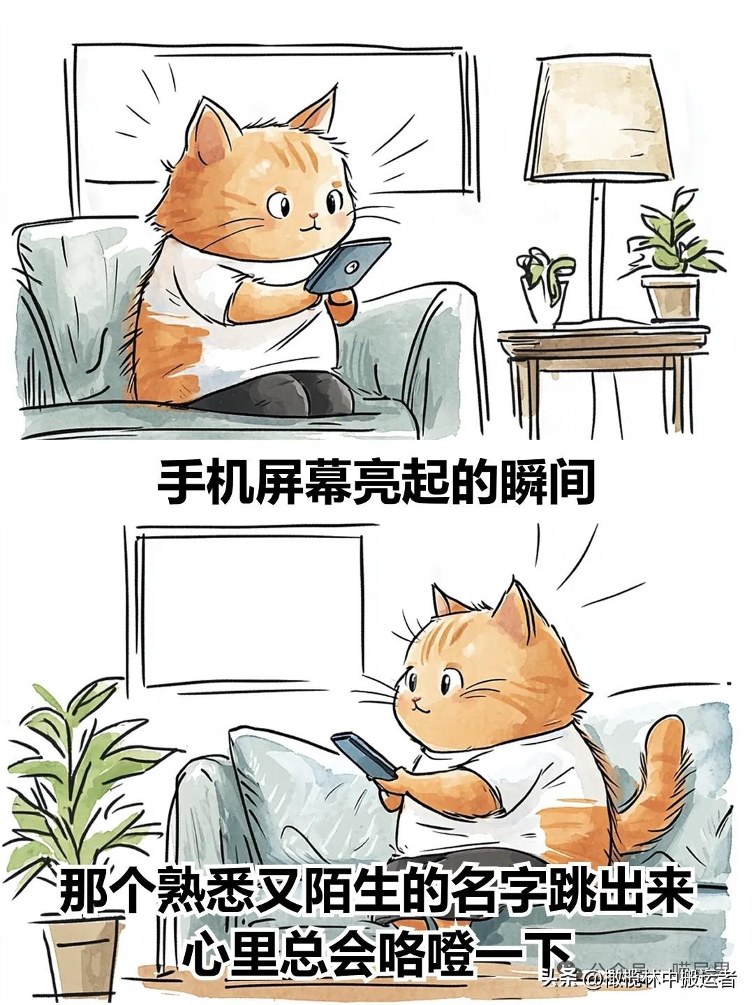 治愈漫画 I 许久不联系的人，突然联系你了，逃不过这3个原因漫画治愈时刻 漫画治